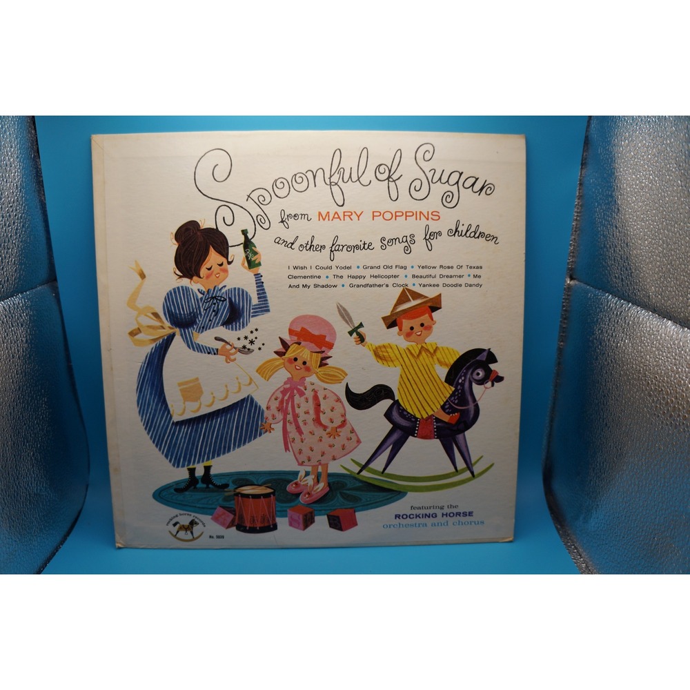 Rocking Horse Records Spoonful of Sugar Mary Poppins Childrens Vinyl LP 5039-A